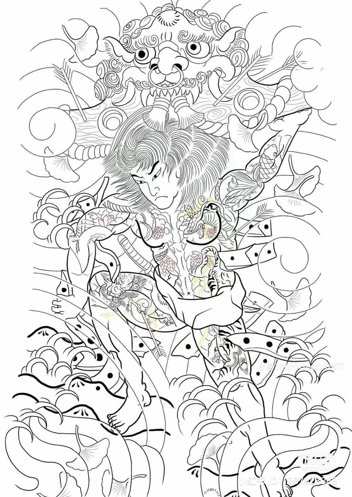 900+ ý tưởng hay nhất về Samurai tattoo trong 2026