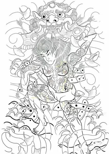 900+ ý tưởng hay nhất về Samurai tattoo trong 2026