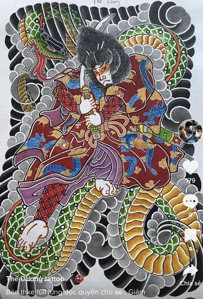 900+ ý tưởng hay nhất về Samurai tattoo trong 2026