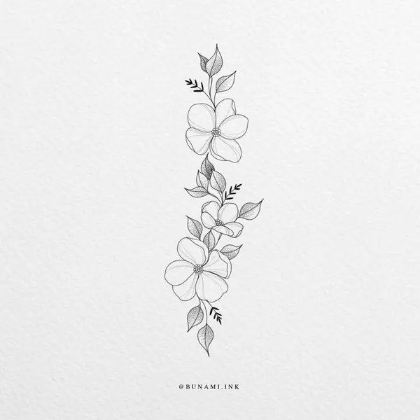 flowers tattoo