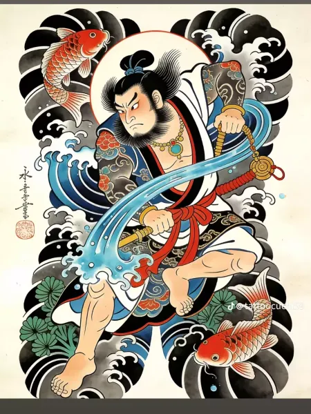 900+ ý tưởng hay nhất về Samurai tattoo trong 2026