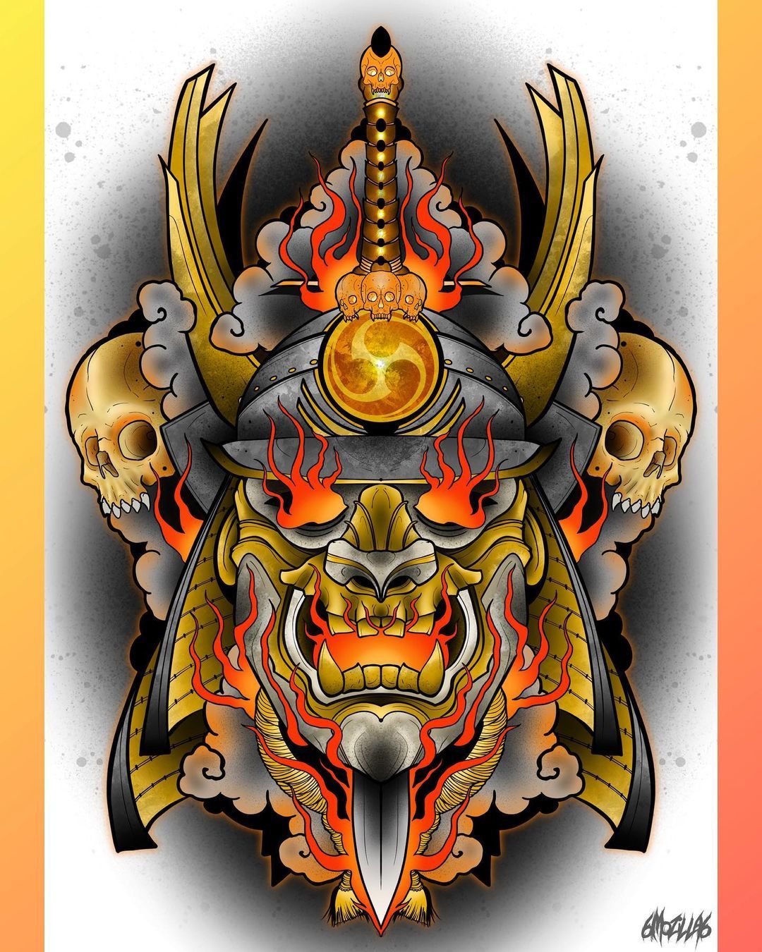 900+ ý tưởng hay nhất về Samurai tattoo trong 2026