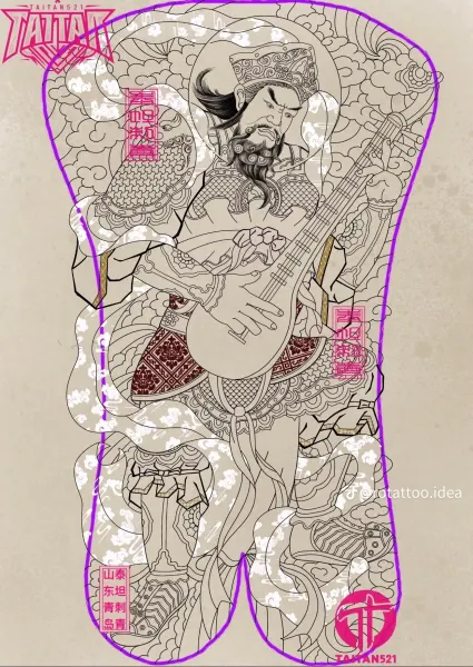 900+ ý tưởng hay nhất về Samurai tattoo trong 2026