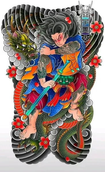 900+ ý tưởng hay nhất về Samurai tattoo trong 2026