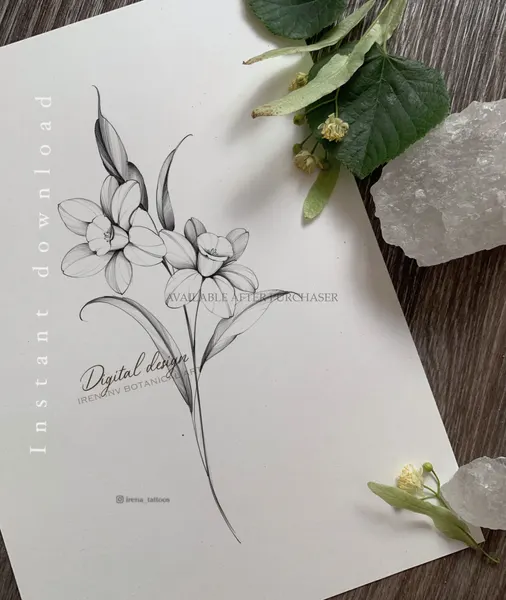 flowers tattoo