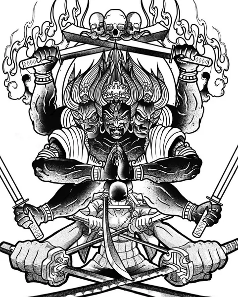 900+ ý tưởng hay nhất về Samurai tattoo trong 2026