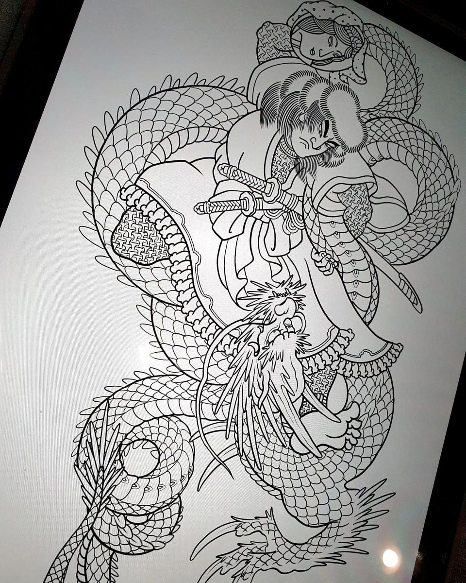 900+ ý tưởng hay nhất về Samurai tattoo trong 2026