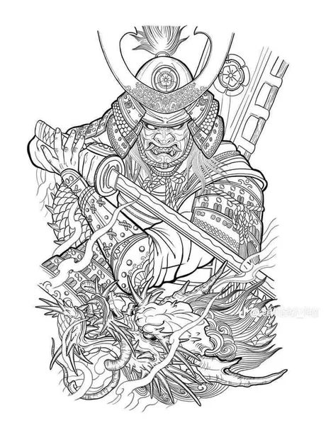 900+ ý tưởng hay nhất về Samurai tattoo trong 2026