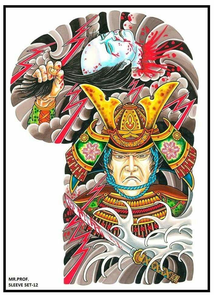 900+ ý tưởng hay nhất về Samurai tattoo trong 2026