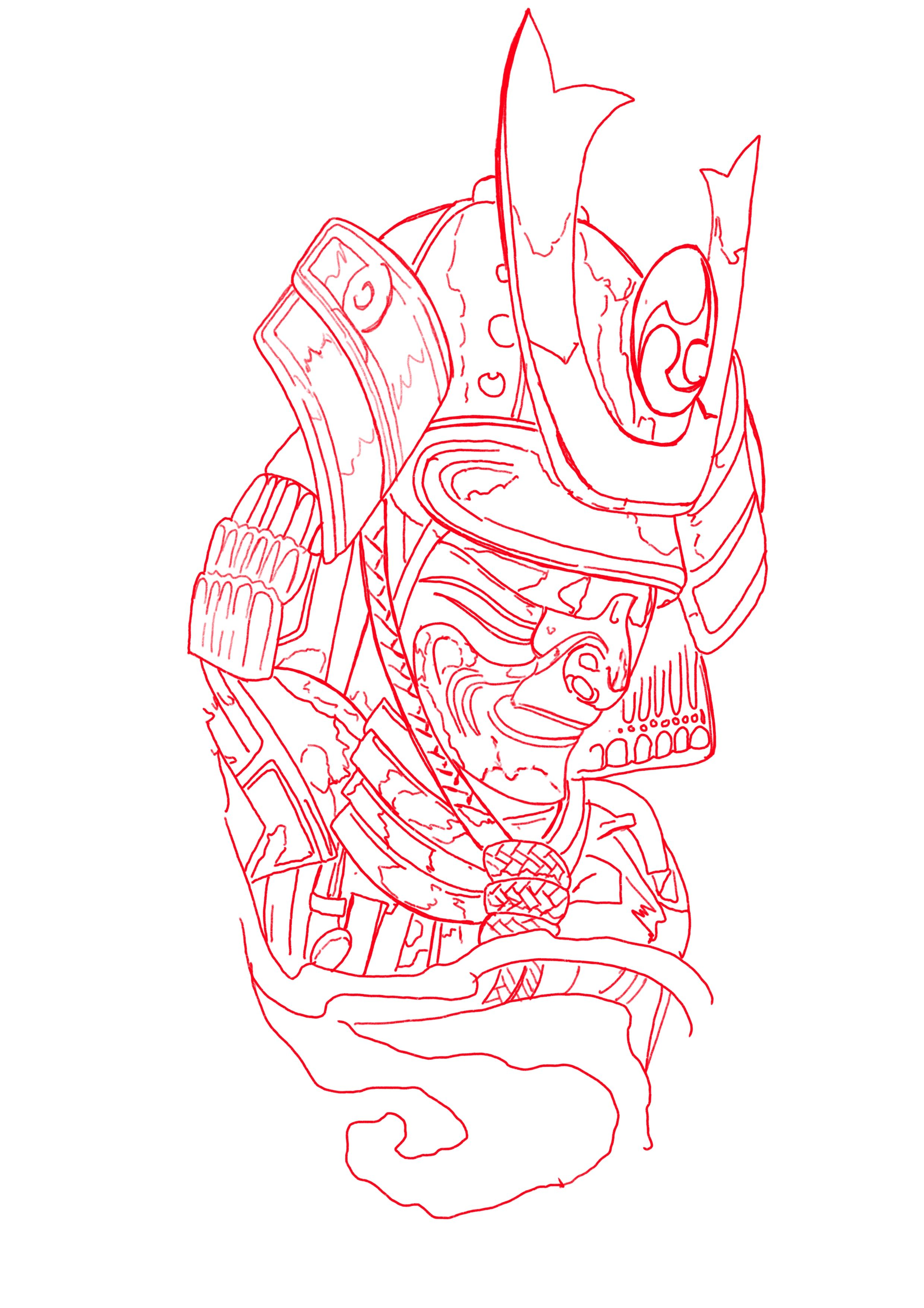 900+ ý tưởng hay nhất về Samurai tattoo trong 2026