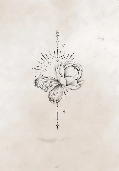 flowers tattoo