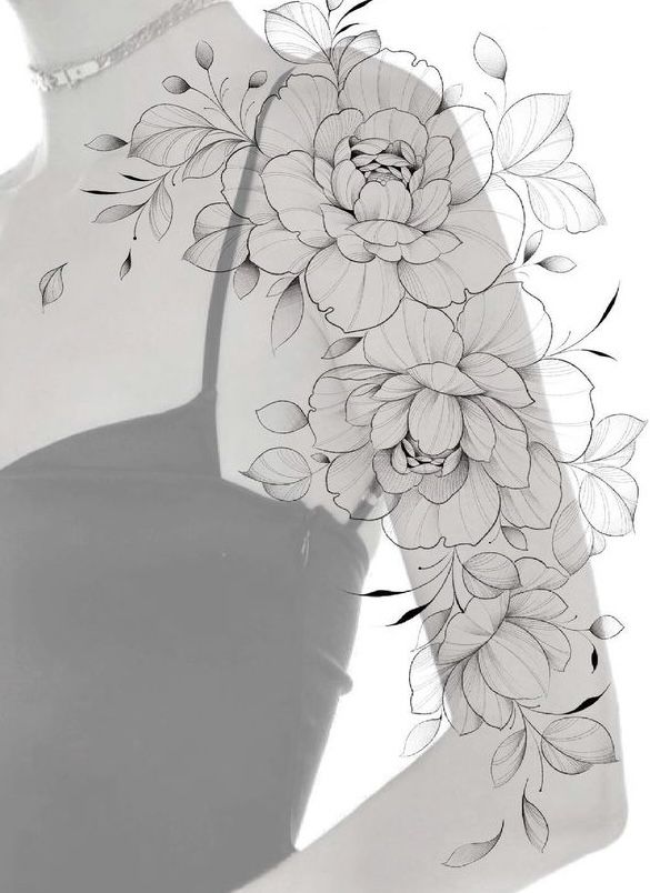 flowers tattoo