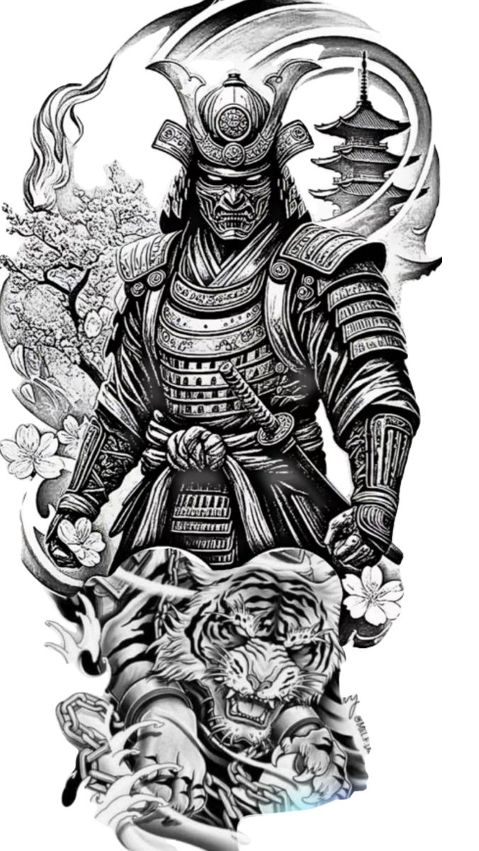 900+ ý tưởng hay nhất về Samurai tattoo trong 2026