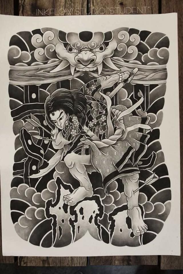 900+ ý tưởng hay nhất về Samurai tattoo trong 2026