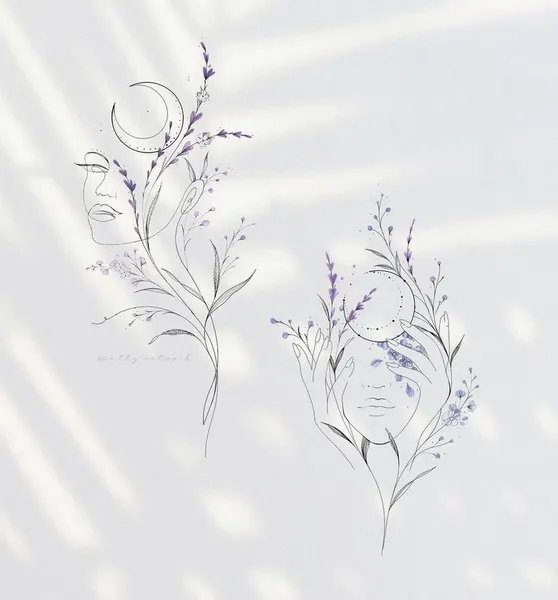 flowers tattoo