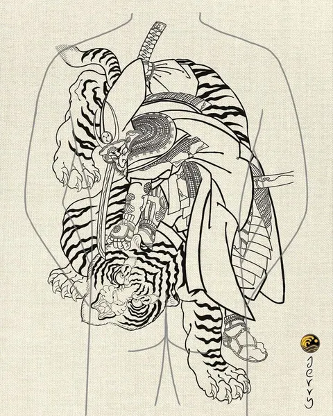 900+ ý tưởng hay nhất về Samurai tattoo trong 2026