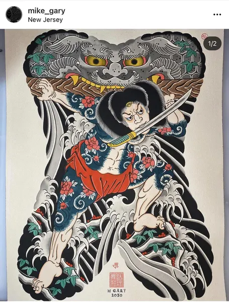 900+ ý tưởng hay nhất về Samurai tattoo trong 2026