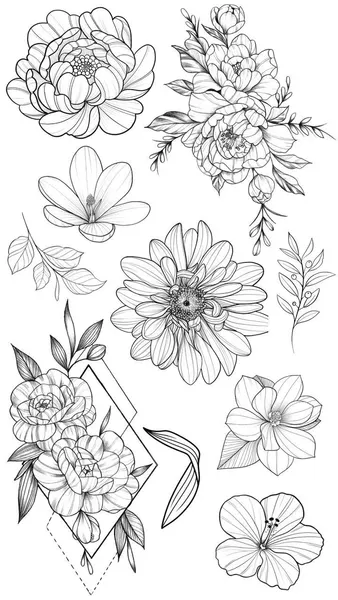 flowers tattoo