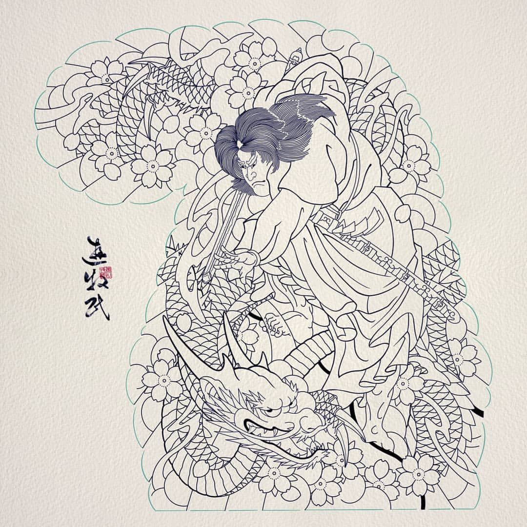 900+ ý tưởng hay nhất về Samurai tattoo trong 2026