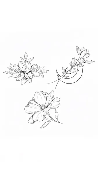 flowers tattoo