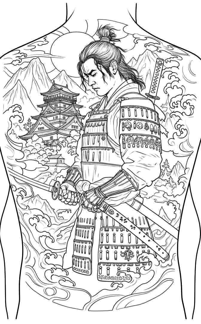 900+ ý tưởng hay nhất về Samurai tattoo trong 2026