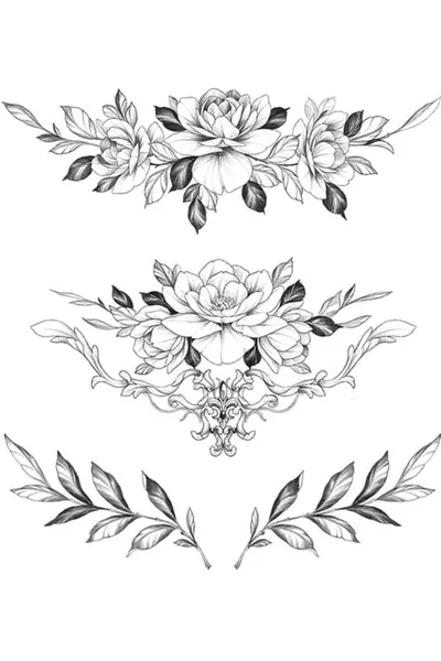 flowers tattoo