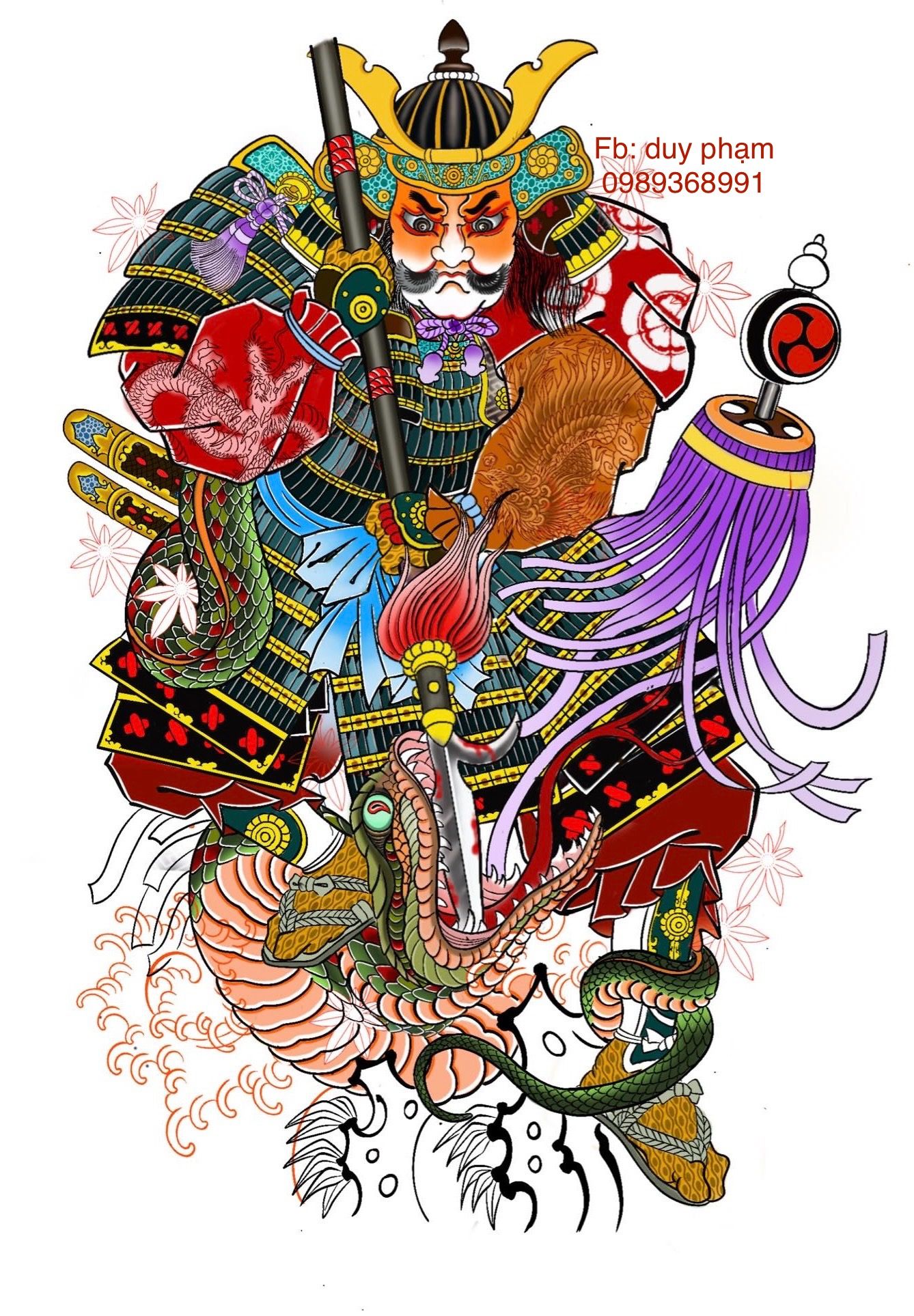 900+ ý tưởng hay nhất về Samurai tattoo trong 2026