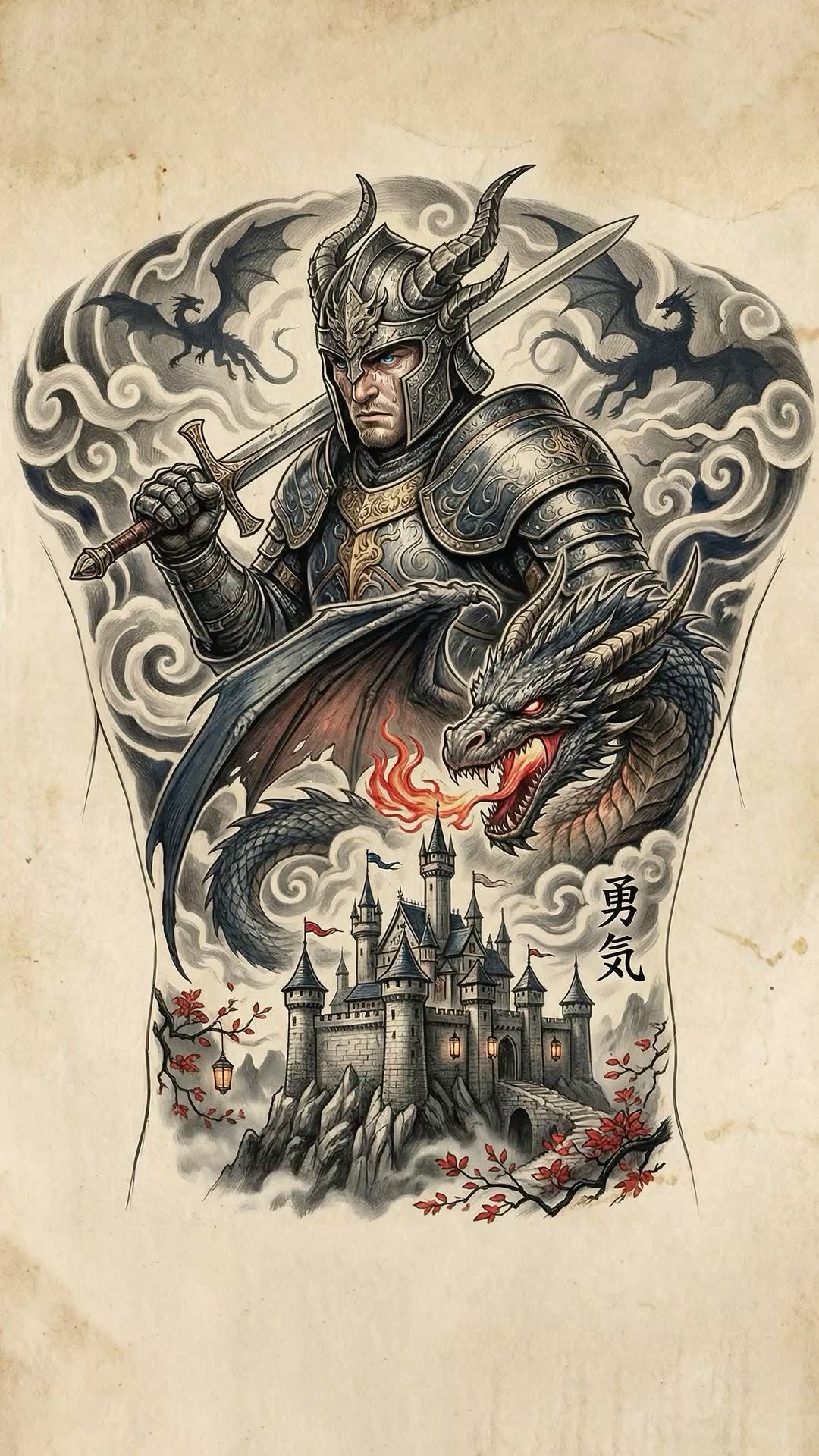 900+ ý tưởng hay nhất về Samurai tattoo trong 2026