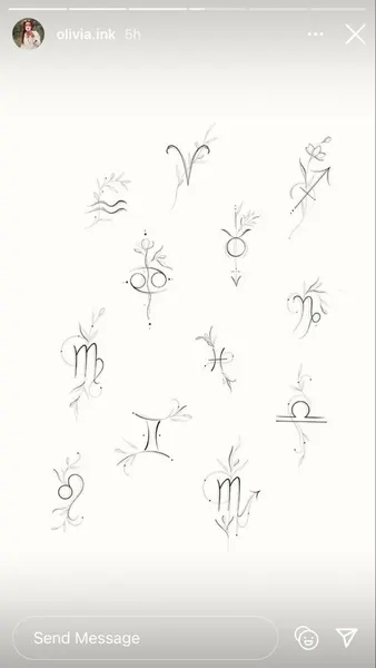 flowers tattoo