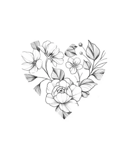 flowers tattoo