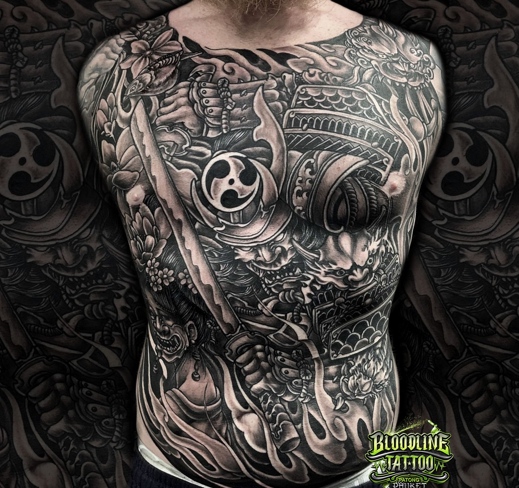 900+ ý tưởng hay nhất về Samurai tattoo trong 2026