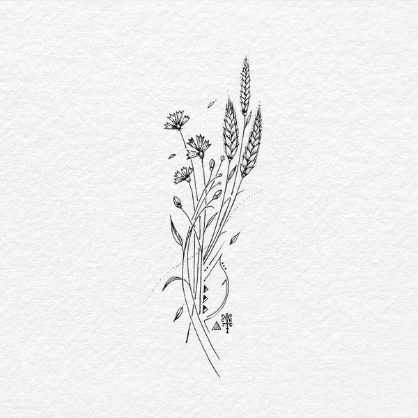 flowers tattoo