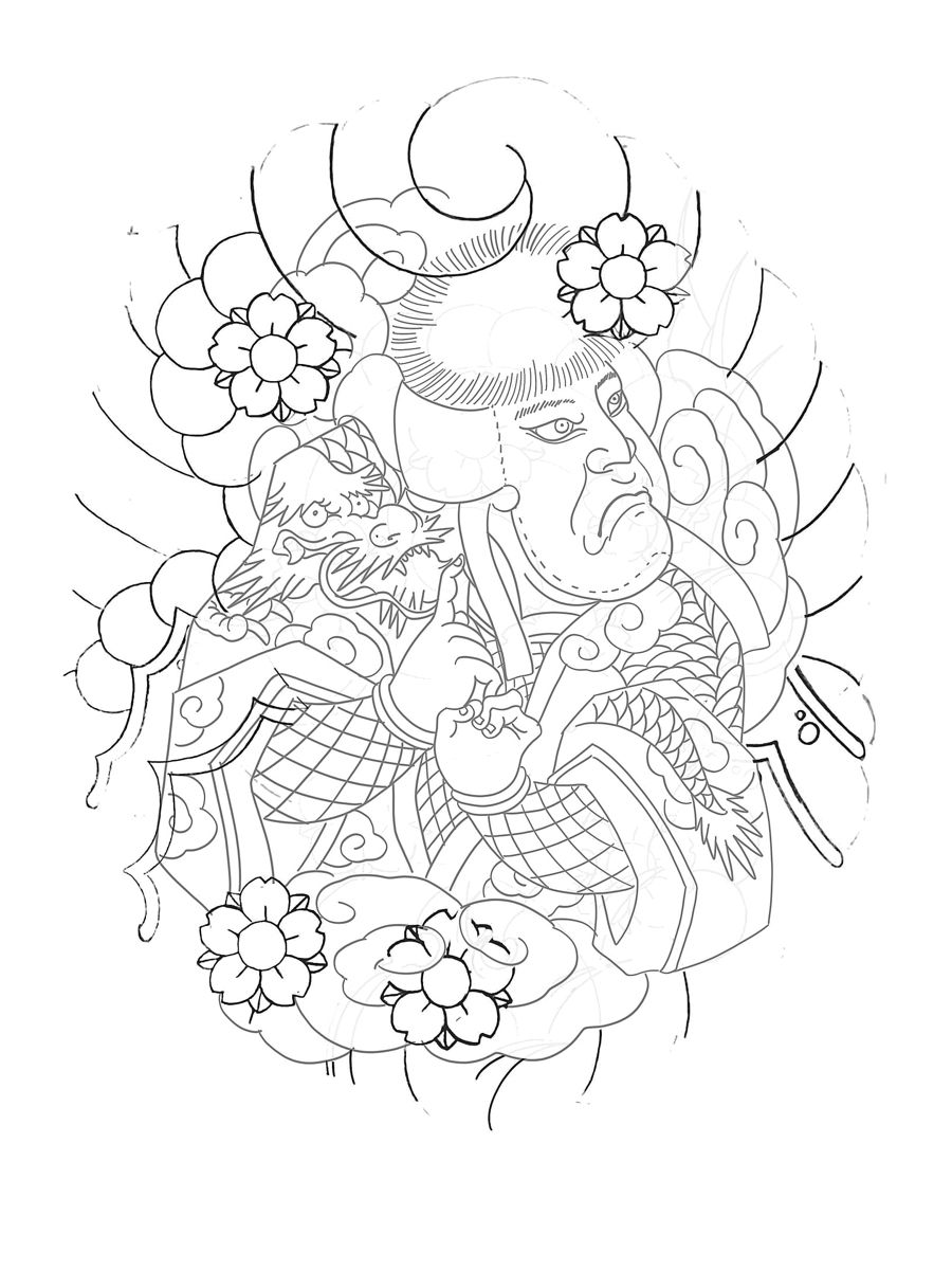 900+ ý tưởng hay nhất về Samurai tattoo trong 2026