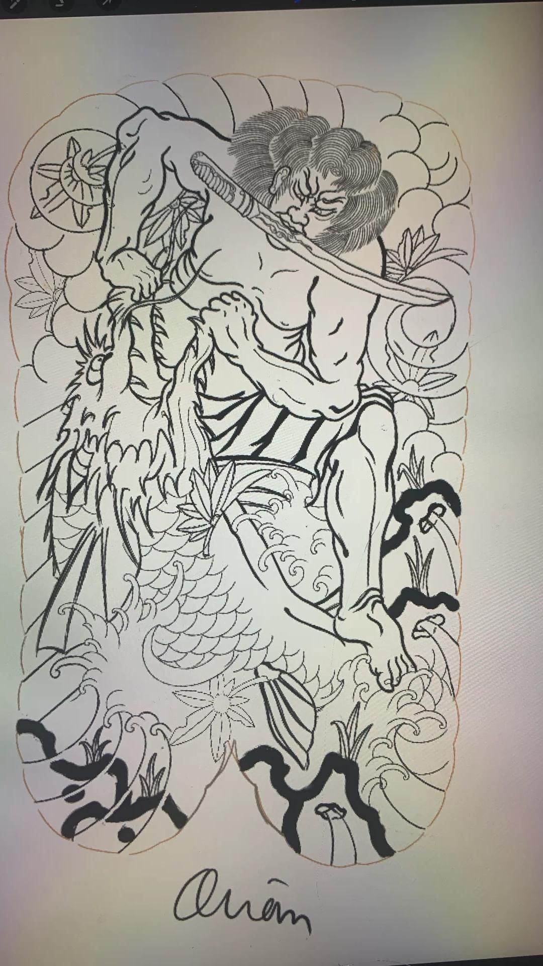 900+ ý tưởng hay nhất về Samurai tattoo trong 2026