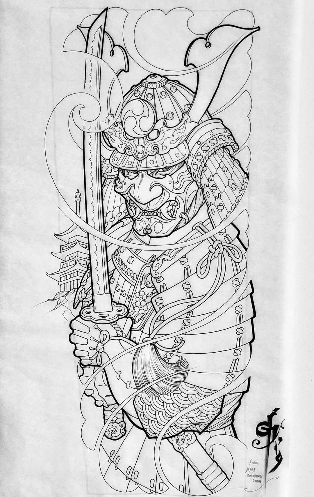 900+ ý tưởng hay nhất về Samurai tattoo trong 2026
