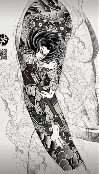 900+ ý tưởng hay nhất về Samurai tattoo trong 2026