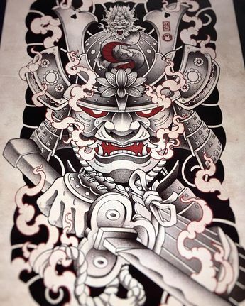 900+ ý tưởng hay nhất về Samurai tattoo trong 2026