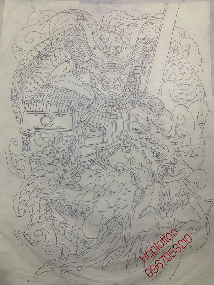 900+ ý tưởng hay nhất về Samurai tattoo trong 2026