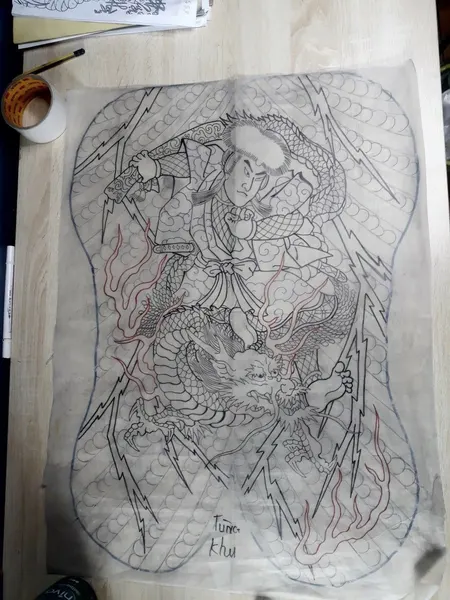 900+ ý tưởng hay nhất về Samurai tattoo trong 2026