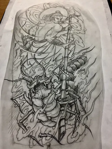 900+ ý tưởng hay nhất về Samurai tattoo trong 2026