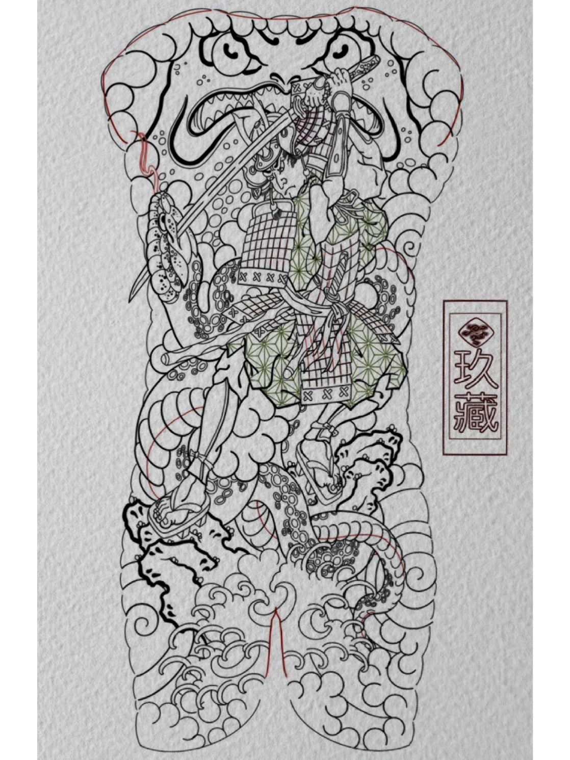 900+ ý tưởng hay nhất về Samurai tattoo trong 2026