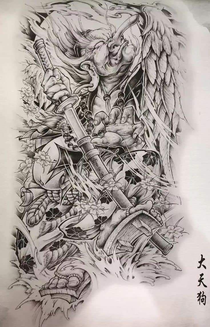 900+ ý tưởng hay nhất về Samurai tattoo trong 2026