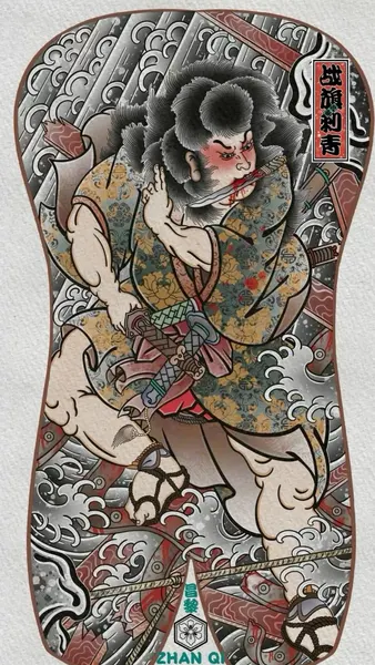 900+ ý tưởng hay nhất về Samurai tattoo trong 2026