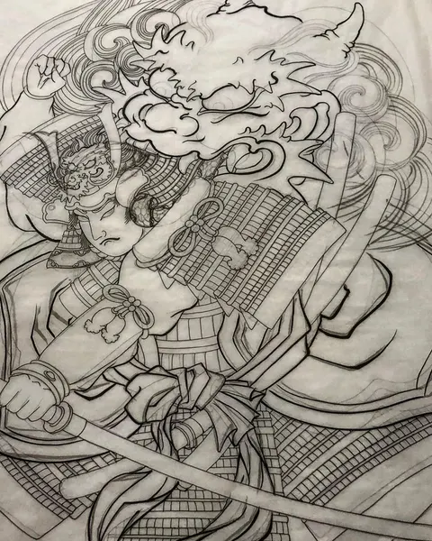 900+ ý tưởng hay nhất về Samurai tattoo trong 2026