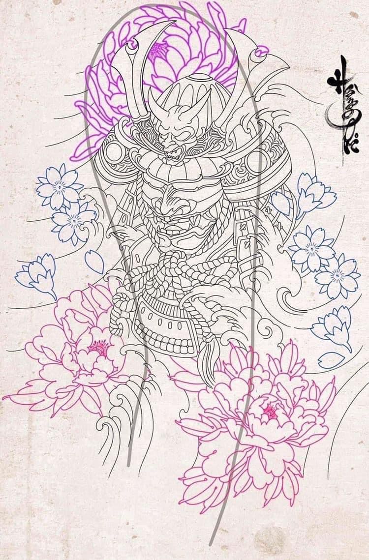 900+ ý tưởng hay nhất về Samurai tattoo trong 2026