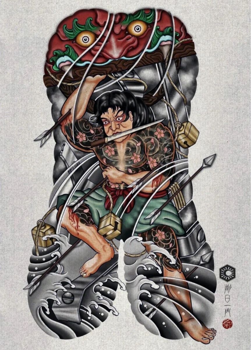 900+ ý tưởng hay nhất về Samurai tattoo trong 2026