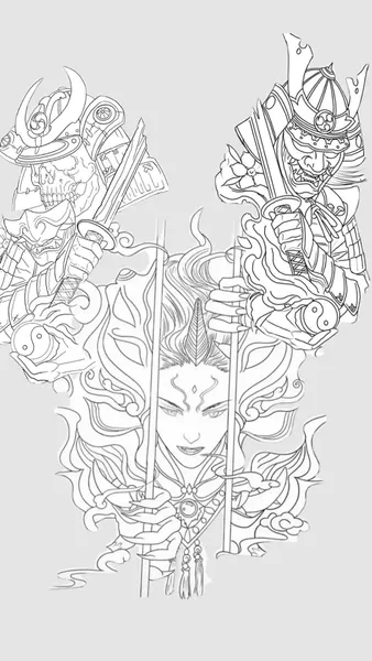 900+ ý tưởng hay nhất về Samurai tattoo trong 2026