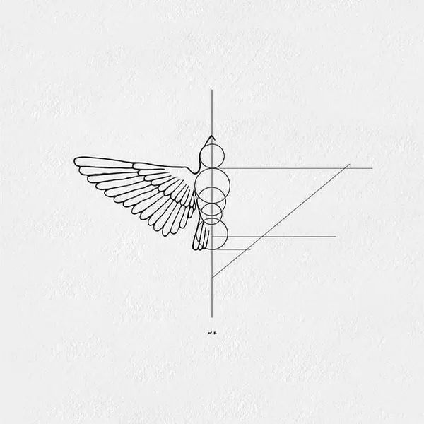 Geometric, Lettering