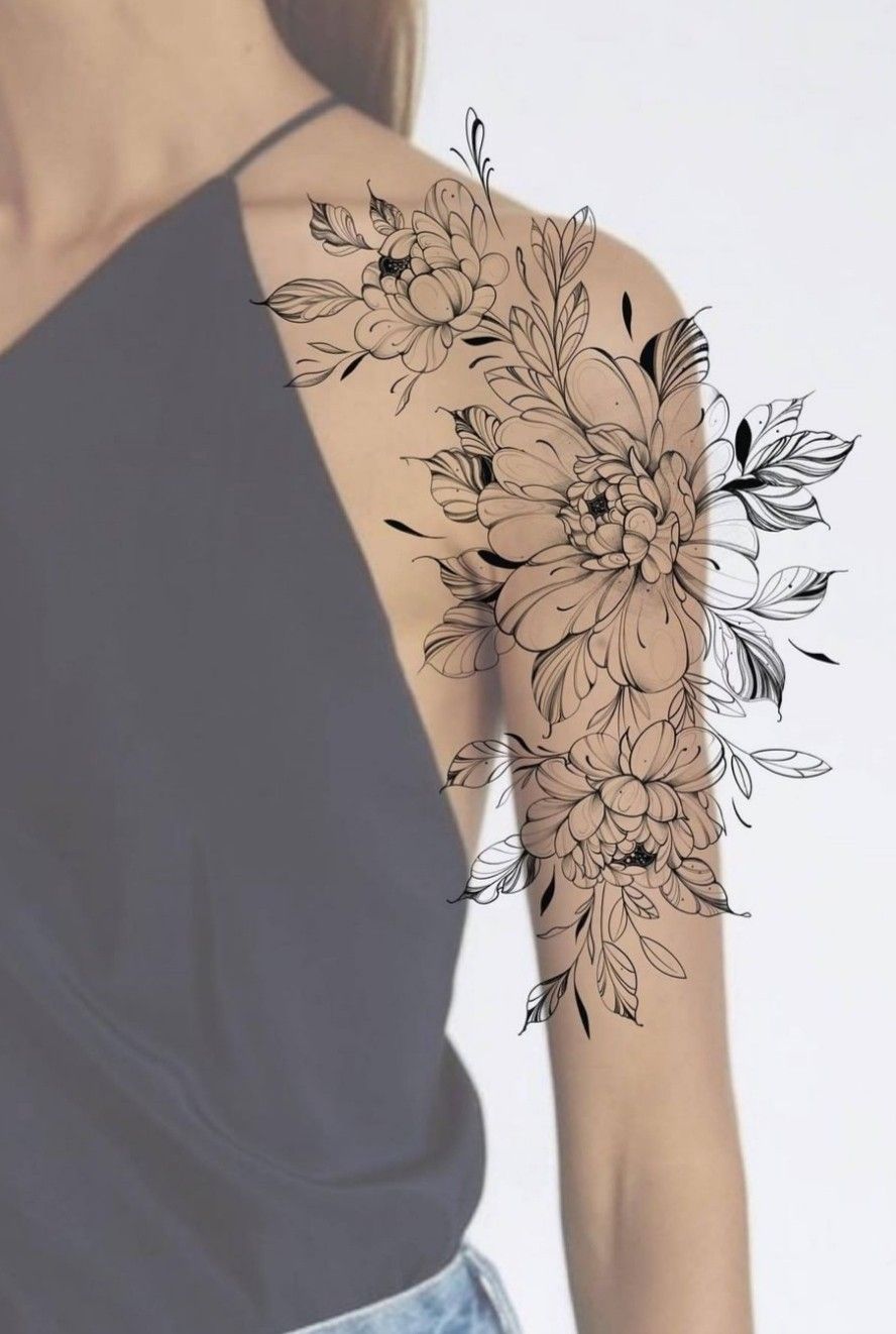 flowers tattoo