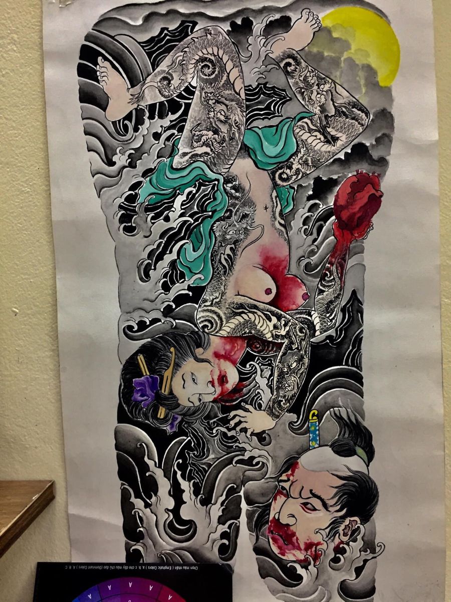 900+ ý tưởng hay nhất về Samurai tattoo trong 2026
